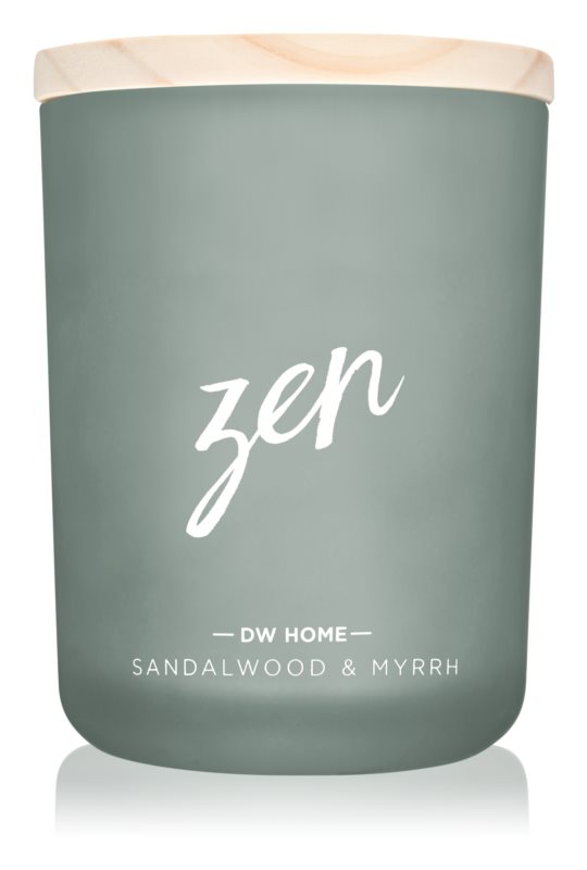 DW Home Zen Sandalwood & Myrrh scented candle 210 g