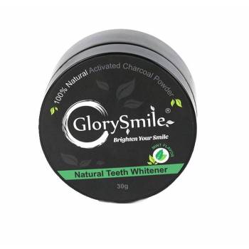 Glory smile Charcoal Menthol Natural teeth whitening powder 30 g - mydrxm.com