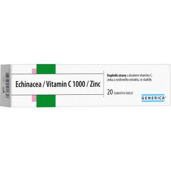 Generica Echinacea / Vitamin C 1000 / Zinc 20 effervescent tablets - mydrxm.com
