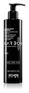 Echosline Karbon hair coloring mask Black 240 ml