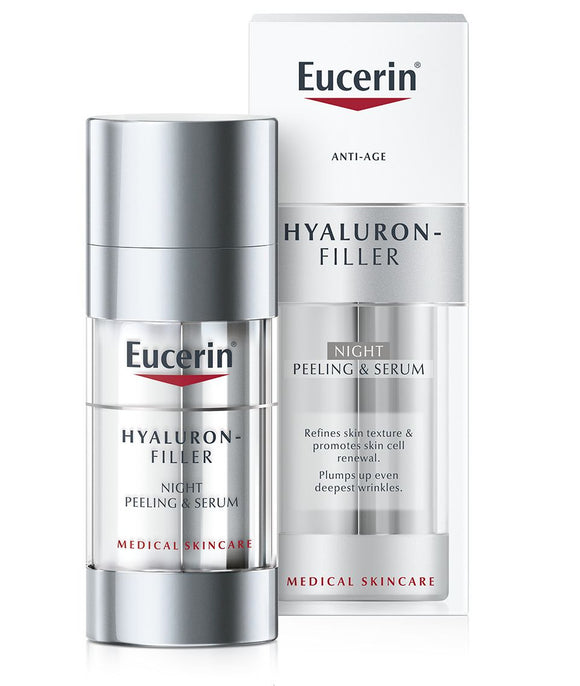 Eucerin Hyaluron-Filler Night Restoring and Filling Serum 30 ml - mydrxm.com