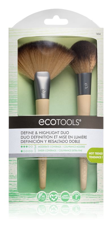 EcoTools Define & Highlight Duo Brush Set