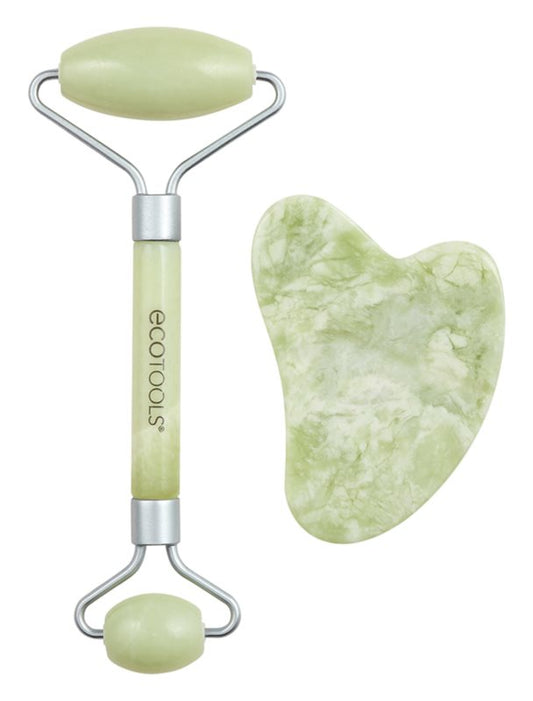 EcoTools Jade Roller & Gua Sha facial massage roller and massage tool