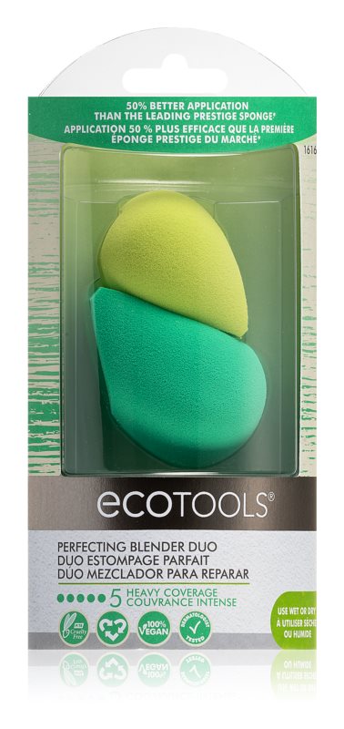 EcoTools Perfecting Blender Duo makeup sponge 2 pcs