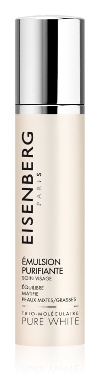Eisenberg Pure White Émulsion Purifiante mattifying emulsion against pigment spots 50 ml