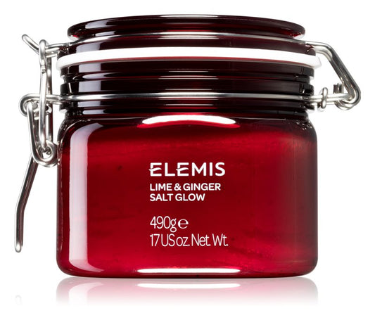 Elemis Body Exotics Lime and Ginger Salt Glow invigorating body scrub 490 g