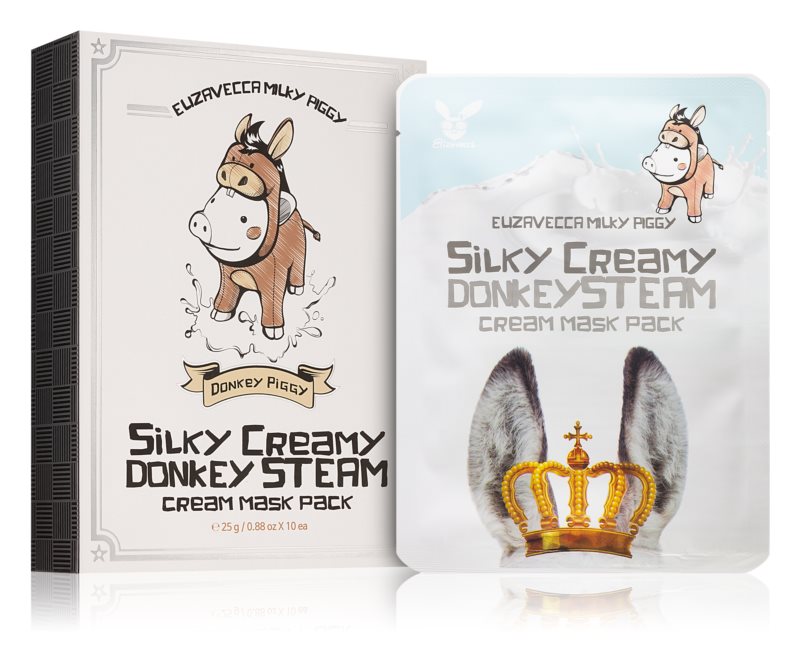 Elizavecca Milky Piggy Silky Creamy Donkey Steam Mask 10x25 ml