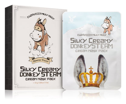 Elizavecca Milky Piggy Silky Creamy Donkey Steam Mask 10x25 ml