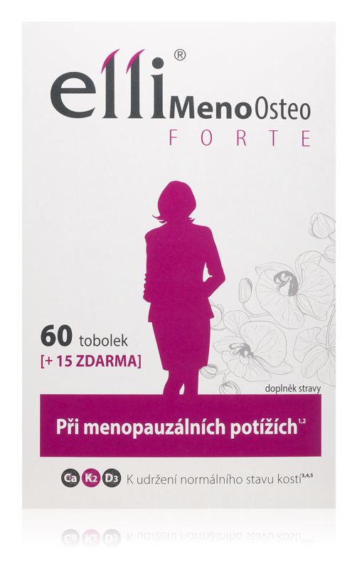 Elli MenoOsteo FORTE 75 capsules