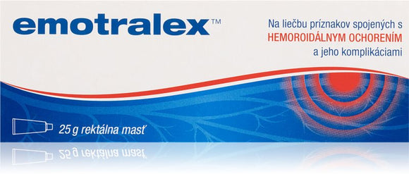 Emotralex hemorrhoids treatment ointment 25 g