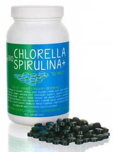 ES BIO Chlorella + Spirulina 150 g 750 tablets - mydrxm.com