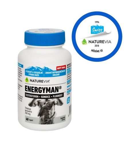 Swiss NatureVia Energyman 60 capsules