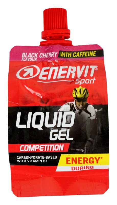 ENERVIT Liquid Gel Competition Black Cherry with Caffeine 60 ml