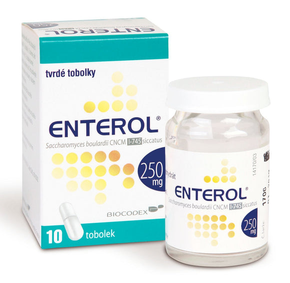 Enterol 250 mg 10 capsules - mydrxm.com
