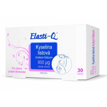 Elasti-q Folic acid 800 µg 30 tablets - mydrxm.com