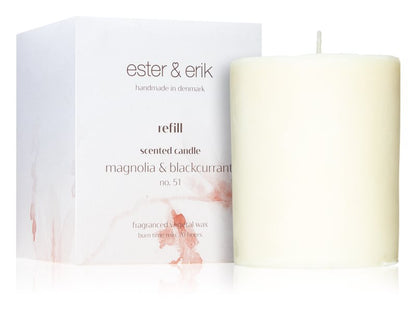 ester & erik scented candle magnolia & blackcurrant (no. 51) Refill 350 g