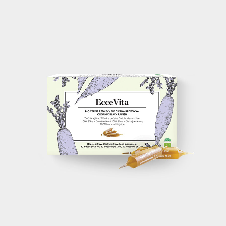 Ecce Vita Black radish - Organic 20 ampoules