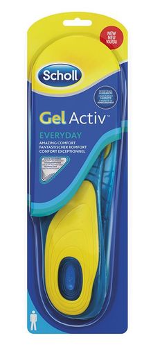 Scholl Gel Active Everyday Men Insole 1 Pair