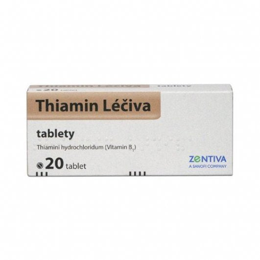 Zentiva Thiamin 50mg, 20 tablets