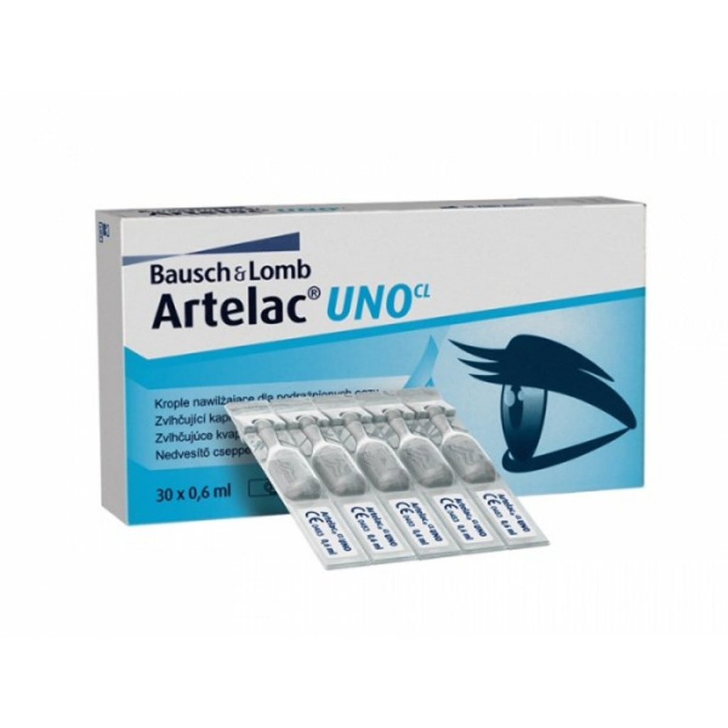 Bausch & Lomb ARTELAC UNO moisturizing drops for irritated eyes 30 x 0.6ml