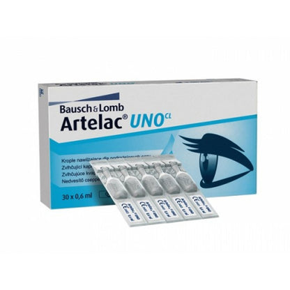 Bausch & Lomb ARTELAC UNO moisturizing drops for irritated eyes 30 x 0.6ml