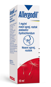 Allergodil nasal spray 10 ml seasonal allergic rhinitis treatment - mydrxm.com