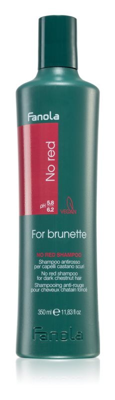 Fanola Well Red shampoo neutralizing brass undertones 350 ml