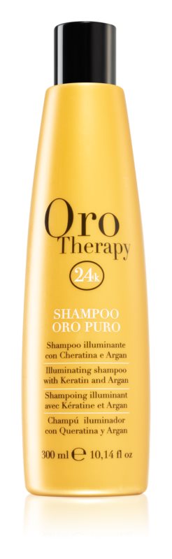 Fanola Oro Therapy brightening shampoo for dull hair 300 ml