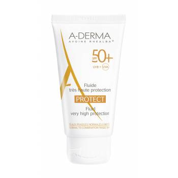 A-derma Protect Fluid SPF50 + tanning fluid 40 ml - mydrxm.com