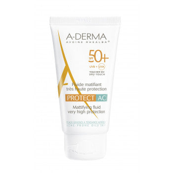 A-derma Protect AC SPF50 + matt fluid 40 ml - mydrxm.com