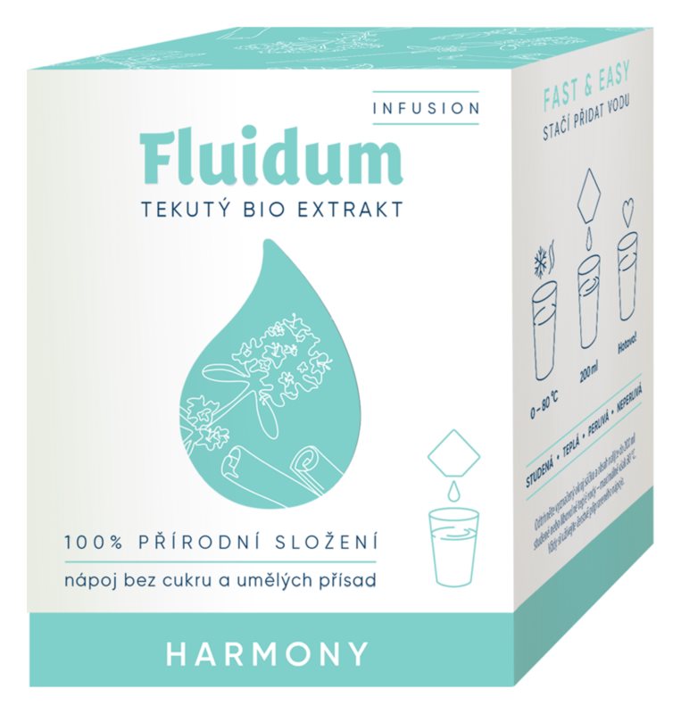 Fluidum Harmony BIO liquid extract 10 sachets x 10 ml