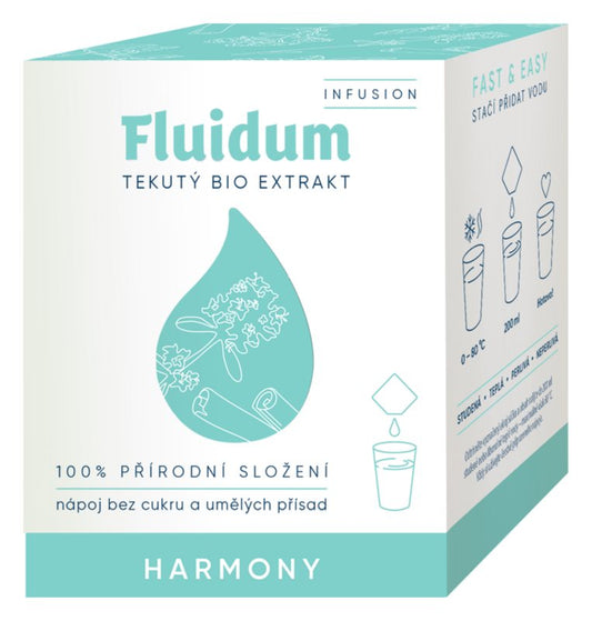 Fluidum Harmony BIO liquid extract 10 sachets x 10 ml