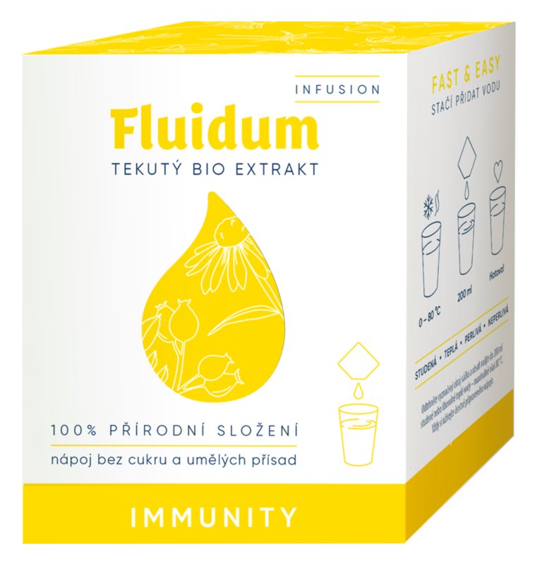 Fluidum Immunity BIO liquid extract 10 sachets x 10 ml