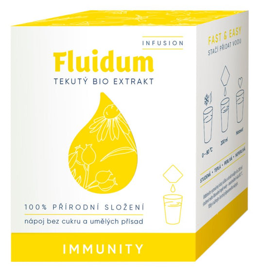 Fluidum Immunity BIO liquid extract 10 sachets x 10 ml