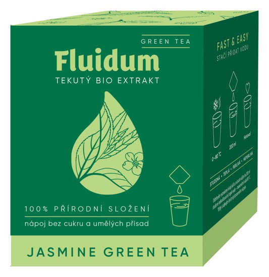 Fluidum Jasmine Green Tea BIO liquid extract 10 sachets x 10 ml