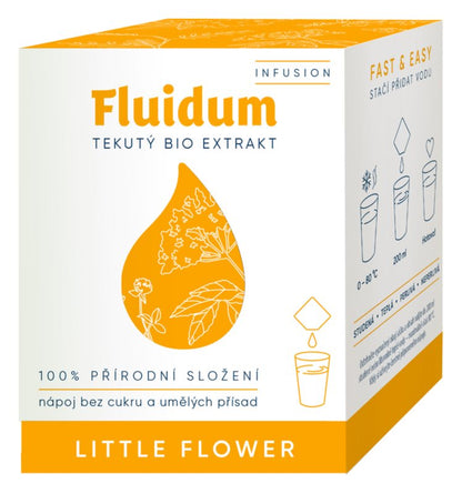 Fluidum Little Flower BIO liquid extract 10 sachets x 10 ml