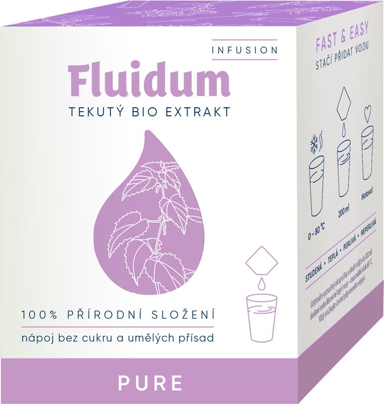 Fluidum Pure BIO liquid extract 10 sachets x 10 ml