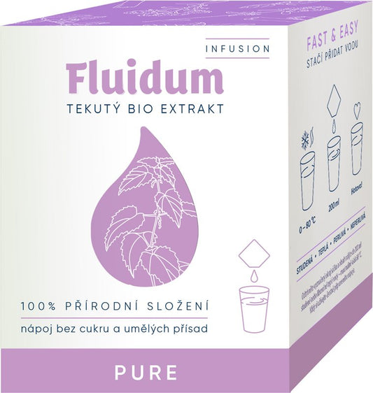 Fluidum Pure BIO liquid extract 10 sachets x 10 ml