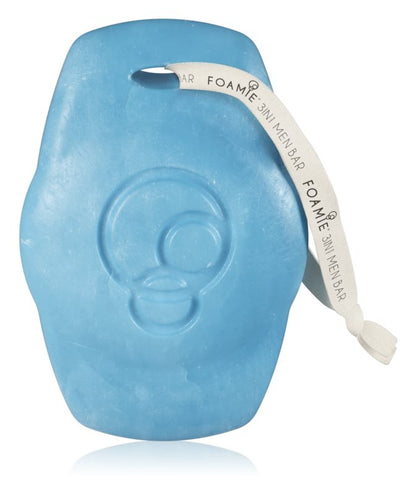 Foamie Seas The Day 3in1 Shower Body Bar For Men 90 g