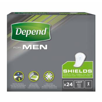 Depend For Men 1 pads for men 24 pcs - mydrxm.com