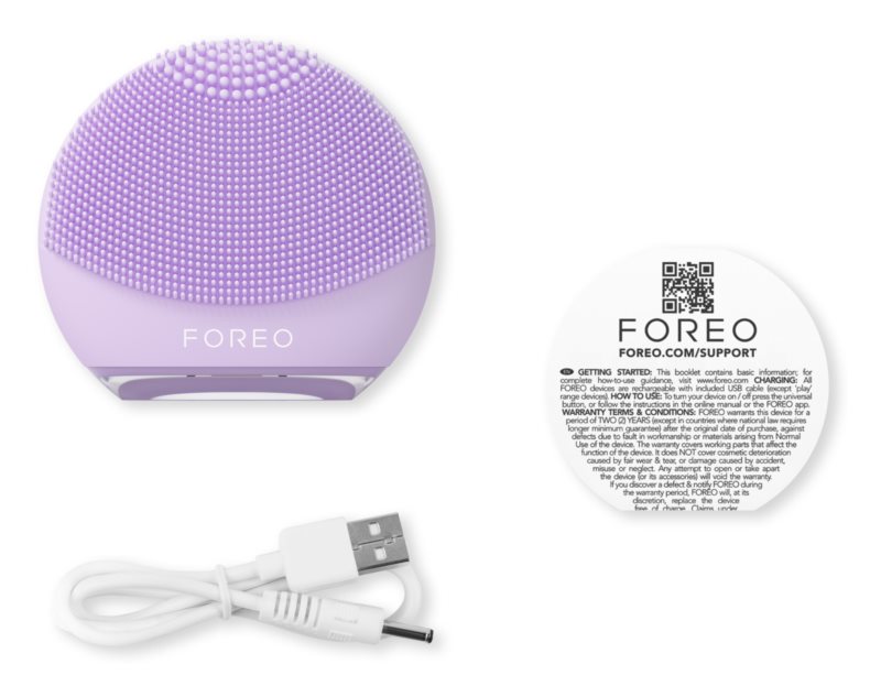 FOREO LUNA™ 4 Go Sonic cleaning device travel size