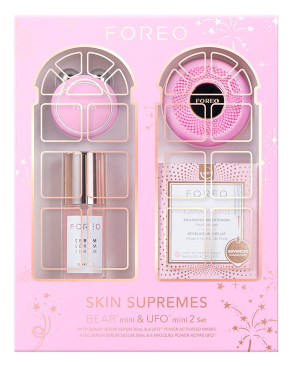 FOREO Skin Supremes BEAR™ mini & UFO™ mini 2 skin care set