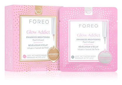 FOREO ™ UFO Glow Addict brightening mask 6 x 6 g