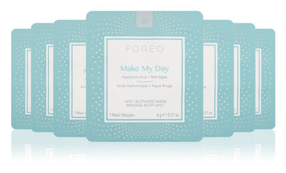 FOREO ™ UFO Make My Day protective face mask with moisturizing effect 7 x 6 g