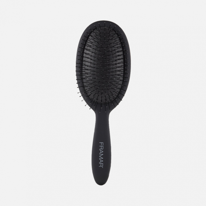 Framar black brush for combing hair