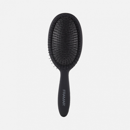 Framar black brush for combing hair