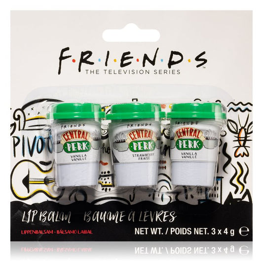 Friends Central Perk Lip Balm Set 3x4 g