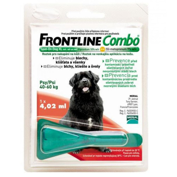 FRONTLINE Combo Spot on Dog XL 1x1 pipette 4.02ml - mydrxm.com