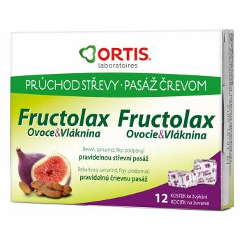 Ortis Fructolax 12 Chewing Cubes