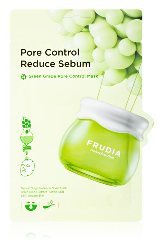 Frudia Pore Control Reduce Sebum Green Grape sheet mask 20 ml